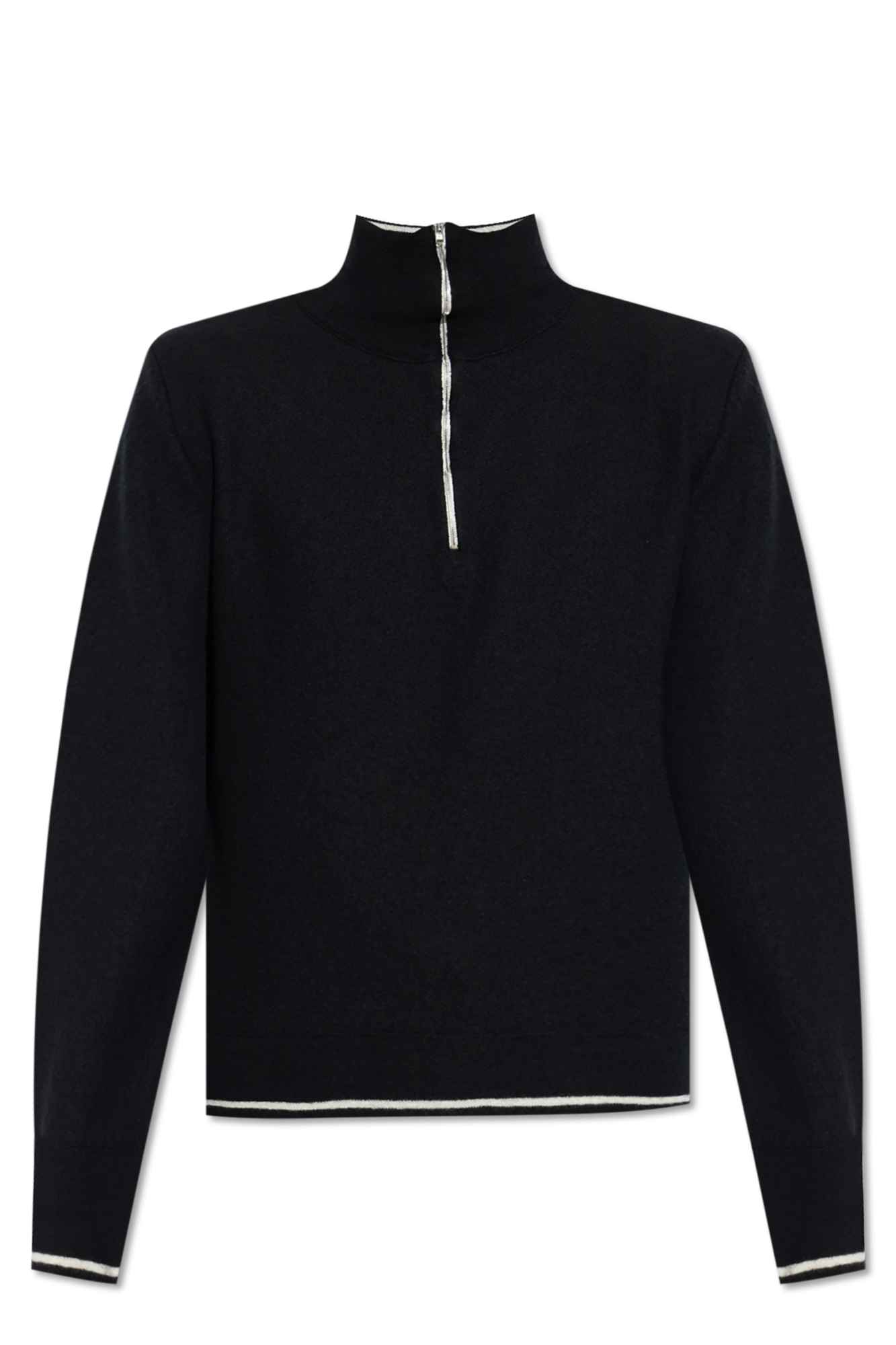 Maison Margiela Sweater with a zip neckline | Men's Clothing